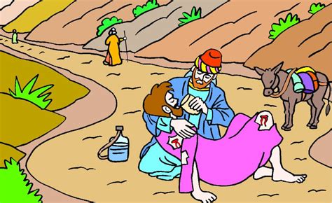 Parable The Good Samaritan Katha Kids Bible Study For Kids Who Is