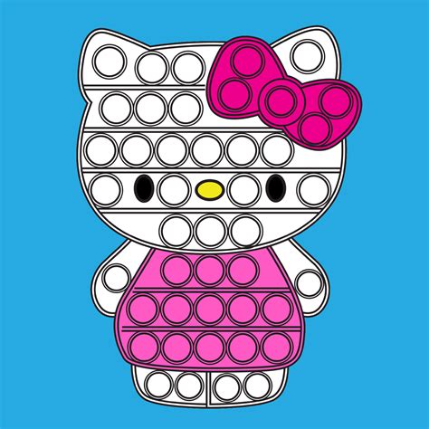 Printable Coloring Pages Of Hello Kitty