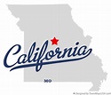 Map of California, MO, Missouri
