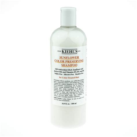 Kiehls Sunflower Color Preserving Shampoo Full Size Bottle 169oz