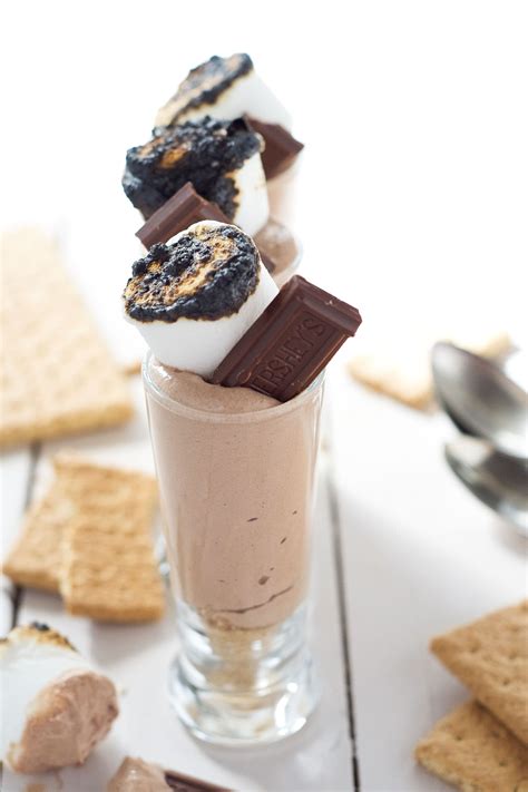 Mini servings of a classic i used the chocolate healthy radiance, which has vitamin extracts made from real fruits and vegetables for spoon into cups and top with crushed pretzels. No Bake Smores Cheesecake Recipe | With Salt and Wit
