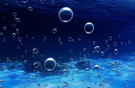 Textura Acuático Burbuja Burbujas Agua Fondo Pikist