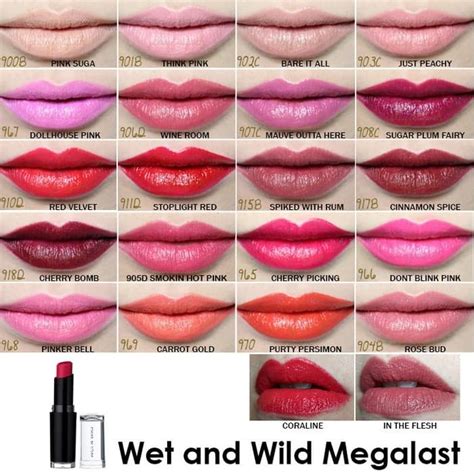 Wet N Wild Megalast Lipsticks Lip Color Lipstick Wet N Wild Lipstick