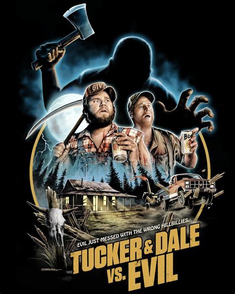 fright rags launches tucker and dale vs evil apparel pics inside horror posters horror movie