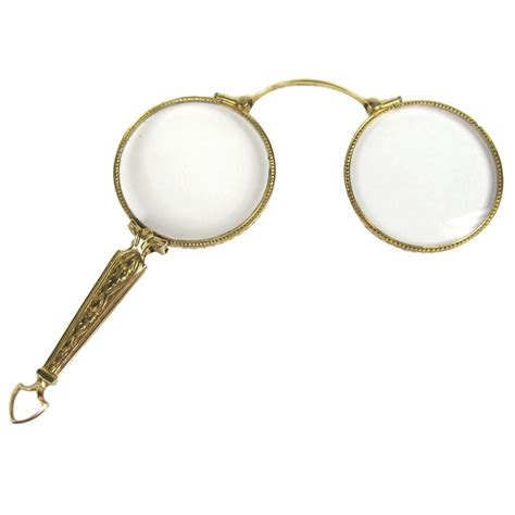 antique 14k yellow gold lorgnette c 1930 vintage eye glasses antiques antique glasses