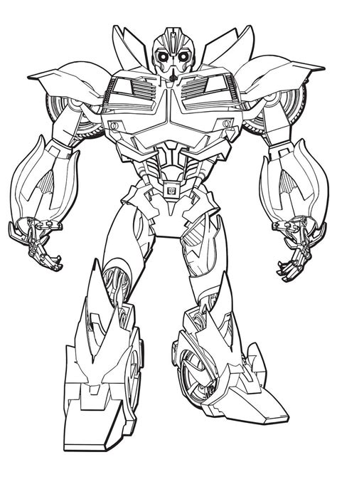 Transformers Coloring Pages For Kids Coloring Pages