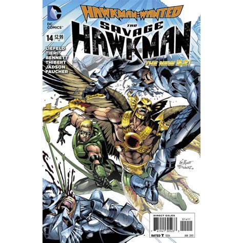 The Savage Hawkman 14 Dc Relaunch New 52