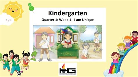 Kindergarten Homeroom Guidance Quarter 1 Week 1 Youtube