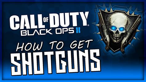 Black Ops 2 Zombies How To Rank Up Fast Shotgun Rank Youtube