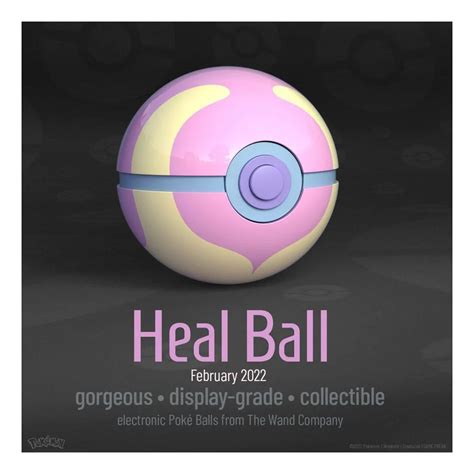 Réplica Diecast Heal Ball Pokémon Wand Company