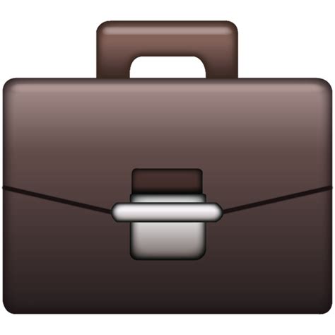 Download Briefcase Emoji Icon Emoji Island