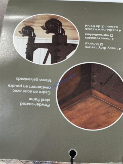 Shop items you love at overstock, with free shipping on everything* and easy returns. Costco-1050045-Whalen-Vintage-Kitchen-Cart-part1 ...