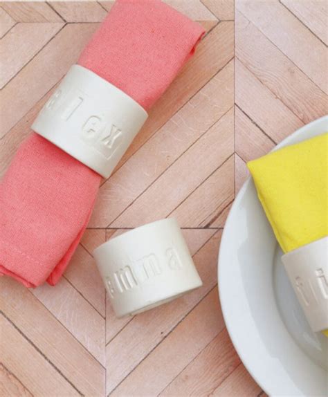 Diy Napkin Rings Pretty Options For A Gathering Diy Candy