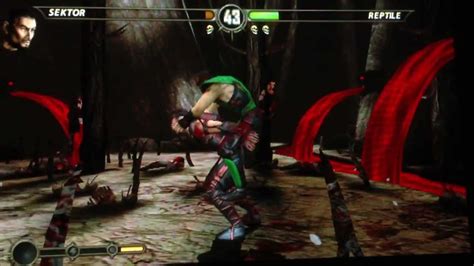 Mortal Kombat Vita Secret Reptile Battle Hd Youtube