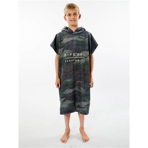Buy Rip Curl Adjust Hooded Towel Boys Green Size S Mydeal
