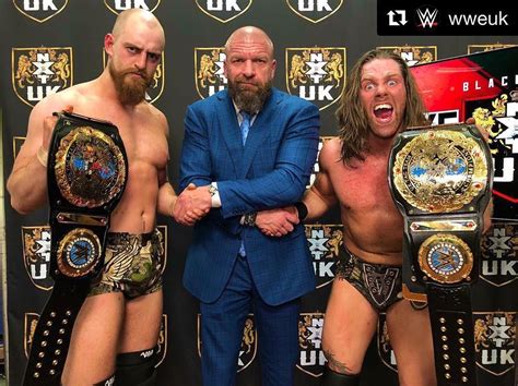 repost wweuk with get repost ・・・ no longer “soon” to be now the first ever nxtuk tag team