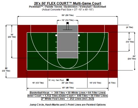 Flex Court Offers Courts For A Wide Range Of Sports And In A Wide Range