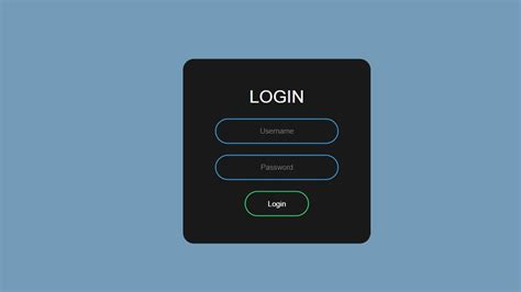 How To Create Login Form Using Html And Css Animated Login Form Html