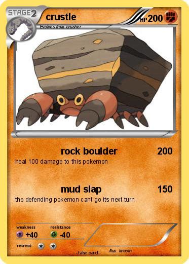 Pokémon Crustle 46 46 Rock Boulder My Pokemon Card