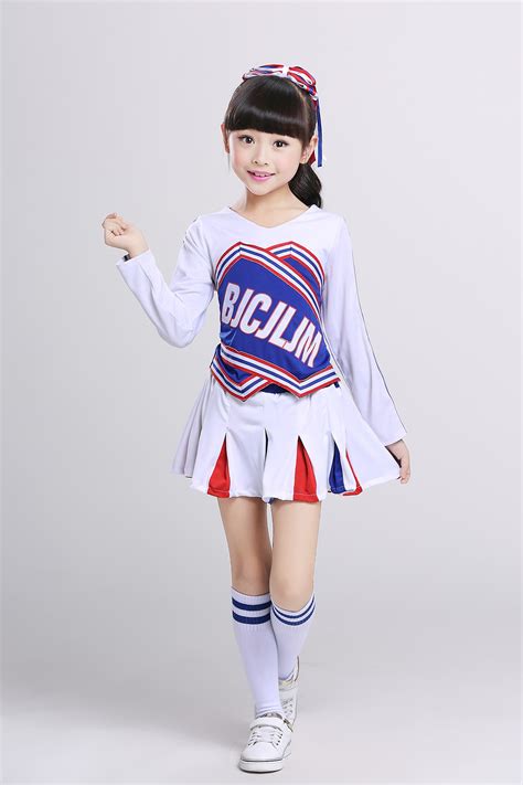 Customize Performance Clothing For Children Girls Cheerleader Costumes