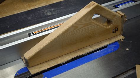 Adjustable Table Saw Push Stick Plans The Every Maker
