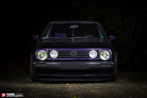 photoshoot vw golf mk2 gtd fire and ice behance