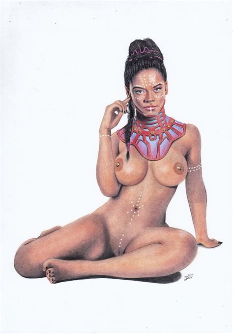 Rule 34 1girls African African Female Big Breasts Breasts Dark