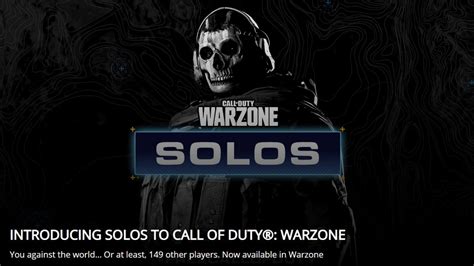 Call Of Duty Warzone Adds New Solos Mode Allowing Players To Drop In
