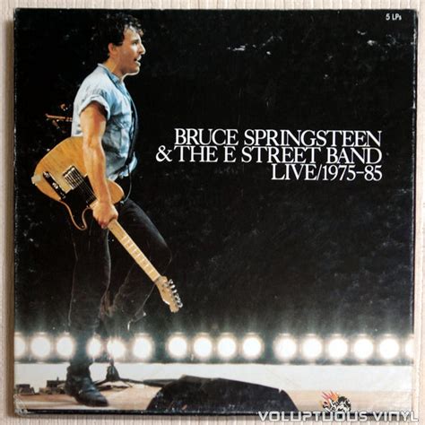 Bruce Springsteen And The E Street Band ‎ Live 1975 85 1986 5xlp