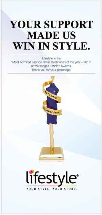 Lifestyle wins award at the Images Fashion Awards 2012 ...