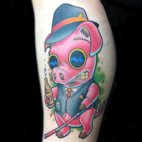 The flying pig tattoo is also one of the pig tattoos which look great. Pig Tattoos Designs, Ideas and Meaning | Tattoos For You