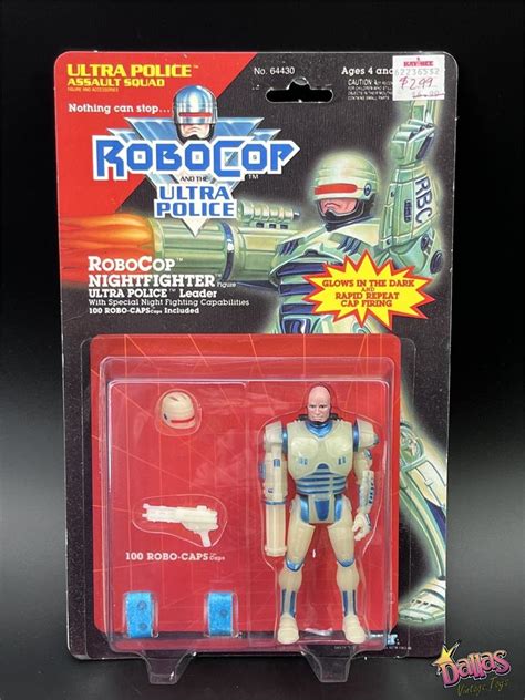 1989 Kenner Robocop And The Ultra Police Robocop Robocop Nightfighter