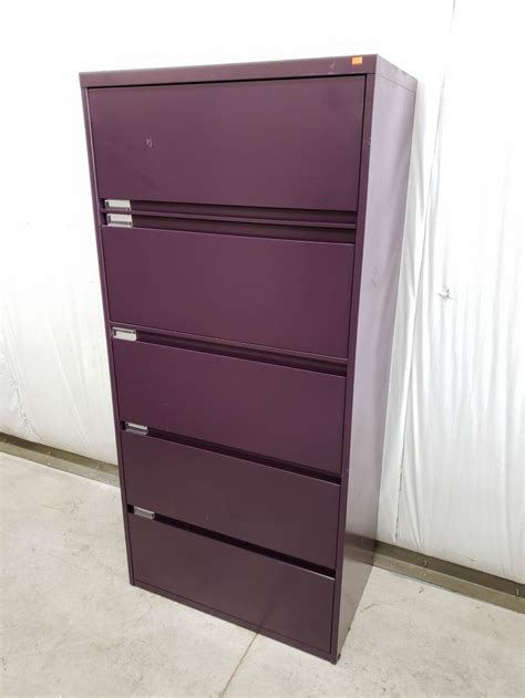 1,195 results for file drawer file cabinet. Steelcase Burgundy 5 Drawer Lateral Filing Cabinet - 30 ...