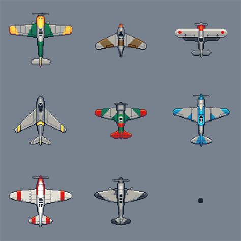 Pixelart Planes Game Pack