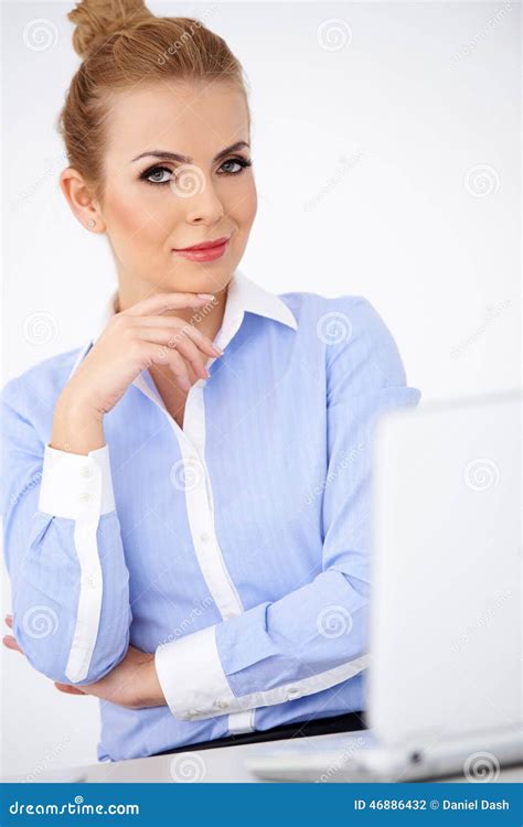 Elegant Sophisticated Businesswoman Stock Photo Image Of Model