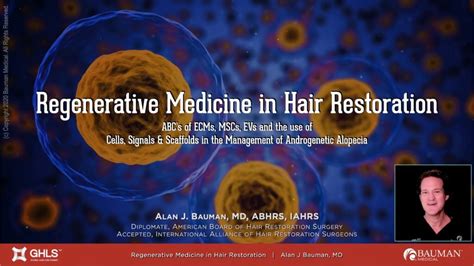 Exosomes For Hair Loss And Hair Restoration · Bauman Medical