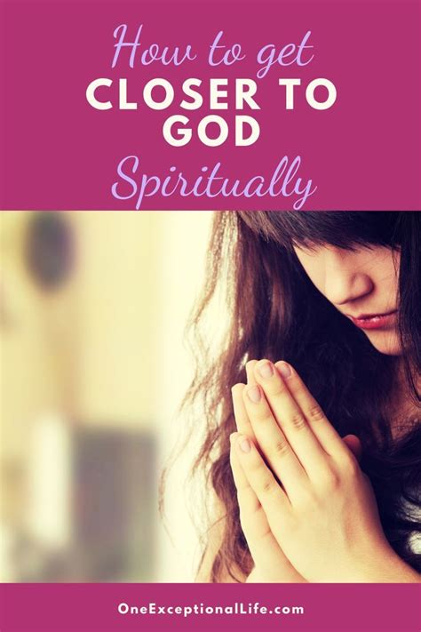 Learn how building strong roots in your faith can help you deepen yes, producing fruit is important for the believer in pursuing how to grow closer to god and in being a light focus on the roots…being rooted in jesus…and we will overflow with fruit! Powerful Ways To Get Closer To God Spiritually in 2020 ...