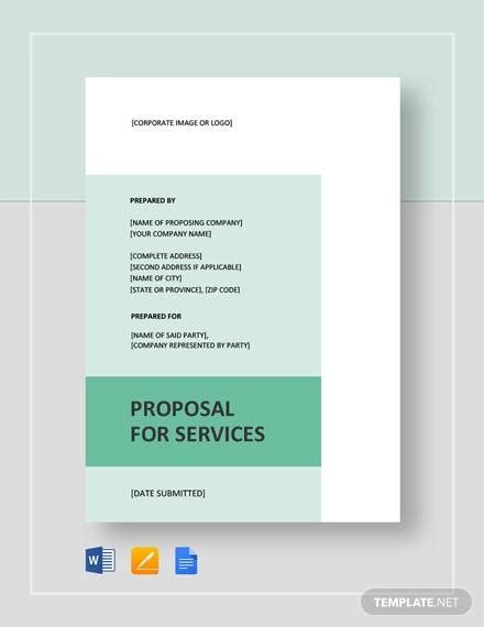 Free 15 Service Proposal Samples In Ms Word Pdf