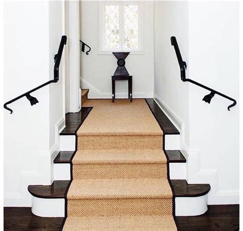Landing pieces available 4m wide at £33.99m2. Sisal stair runner | Sisal stair runner, Carpet stairs ...