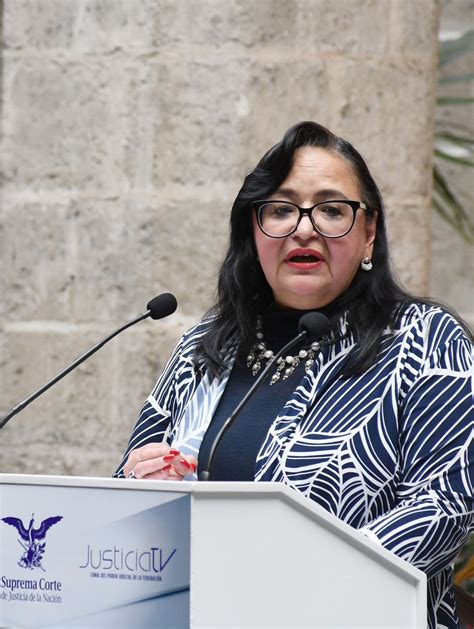 Azucena Uresti On Twitter La Ministra Presidenta De La SCJN Norma
