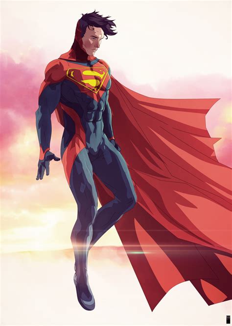 Full Color Part 2 On Behance Dc Comics Superman Superhero Comic Dc