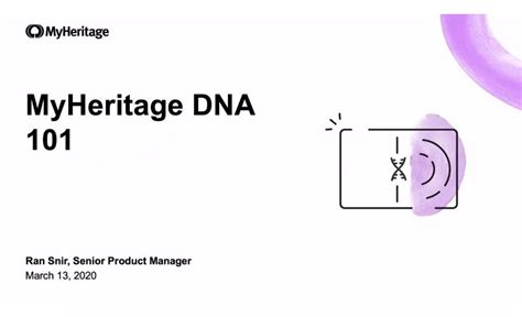 Myheritage Dna 101 — Extended Version Myheritage Knowledge Base