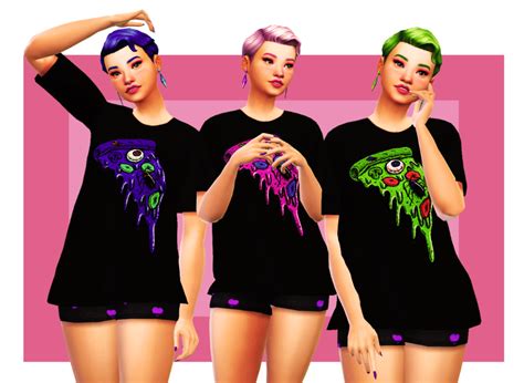 Pin By Sims 4 Custom Content Finds On Women Tops Maxis Match Womens