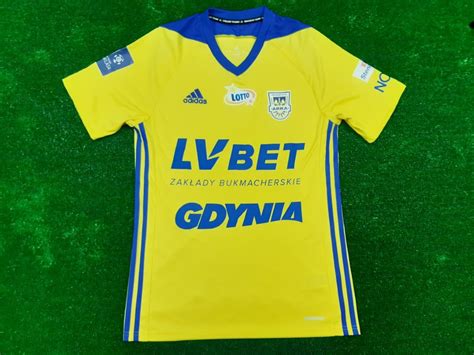 Arka gdynia vs sandecja nowy sącz. Deja, Arka Gdynia - koszulka z autografami. - 2136598994 ...