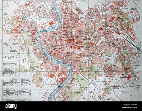 Mappa Di Roma Immagini E Fotos Stock Alamy