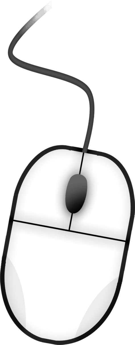 White Computer Mouse Png Image