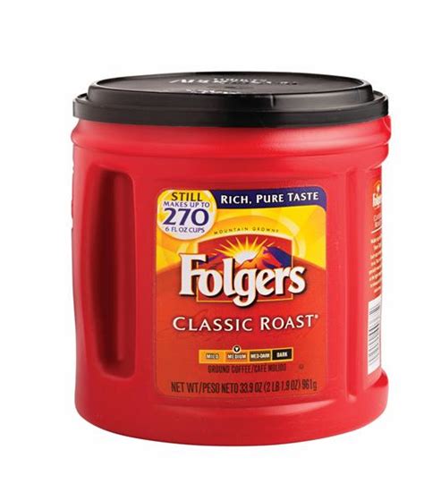Our 100% colombian coffee is still the same coffee you know and love and has. Folgers Classic Roast Medium Ground Coffee | Hy-Vee Aisles ...