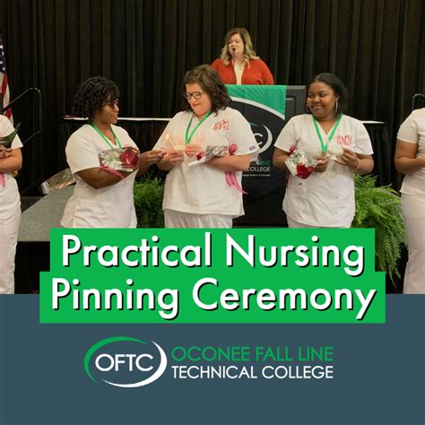 Practical Nursing Program Pinning Ceremony Oftc