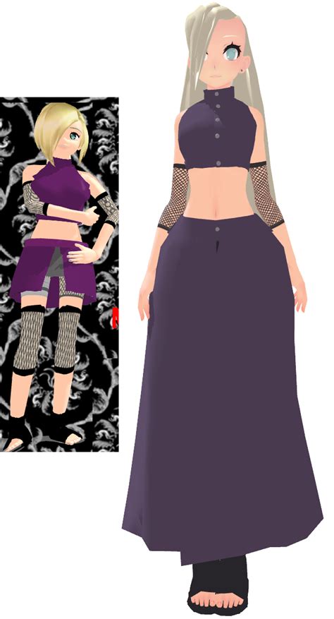 Mmd Ino Yamanaka From Naruto Shippuden By Mbarnesmmd On Deviantart