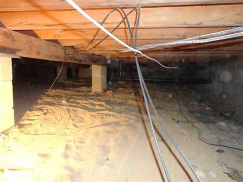 Crawl Space Repair Moldy Crawl Space Encapsulated In Manchester